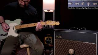 VOX AC30 OneTwelve Demo with Single Coils [upl. by Chill851]