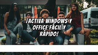 Activa Windows y Office GRATIS con KMSAuto en Minutos [upl. by Culberson]