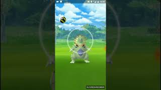 Pokemon go  wild tyranitar 3254 CP has fled [upl. by Noli]