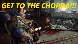 GET TO THE CHOPPA  Warhammer 40000 Space Marine 2 [upl. by Ajax]