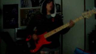 reinventing the wheel to run myself over by fall out boy bass cover [upl. by Sheri]