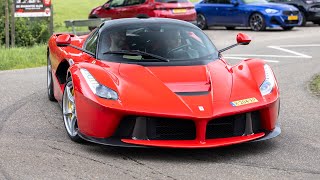 Ferrari LaFerrari  Acceleration Sounds amp Revs [upl. by Gates]