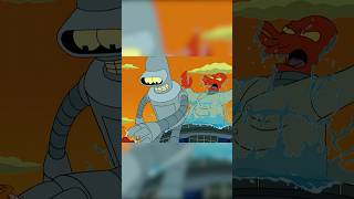 Big Bender vs Big Zoidberg futurama shorts [upl. by Lainahtan233]