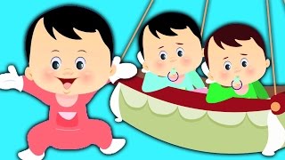 Fünf Kleine Babys  Kleinkinder Lieder Sammlung  Reime in Deutsch  Five Little Babies [upl. by Sibbie194]