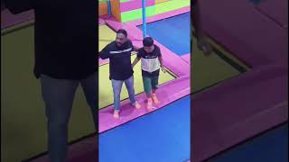 funnyshorts  Trampoline park chennai [upl. by Mussman]