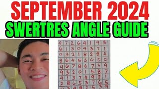 SWERTRES MONTHLY ANGLE GUIDE  SEPTEMBER 2024  BEST PATTERN  BEST GUIDE  TUTORIAL [upl. by Elleimac]