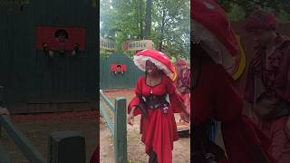 Tomato toss Renaissance Festival renfaire renaissance [upl. by Veedis812]