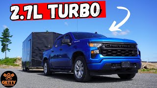 Chevy 1500 27L TURBOMAX 4 Cylinder Engine L3B Towing Review  Can It ACTUALLY TOW [upl. by Charles]