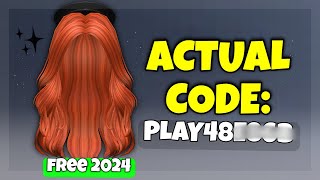 2024 PROMOCODES FOR FREE HAIR ROBLOX [upl. by Harret890]