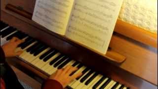 Grade 7 Piano ABRSM A3 Sonata in F minor Scarlatti 20132014 [upl. by Frick]