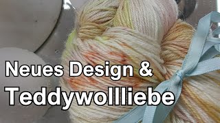 Kuscheliger Teddyzauber Neue Strickdesigns mit handgefärbter Wolle  219 [upl. by Stafford393]