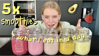 5x MAALTIJD SMOOTHIES  WHAT DO I EAT IN A DAY GEBLENDE SPECIAL  KAAKOPERATIE 4  ILSE DE ROO [upl. by Dippold251]