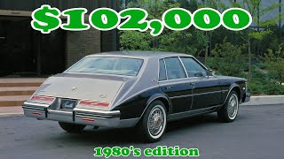 Top 10 Most Expensive American Cars of the 80s [upl. by Machute]