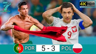 RONALDO ELIMINATED LEWANDOWSKI IN QUARTER FINAL EURO 2016 AND SHOWED HIM WHO IS THE BOSS [upl. by Ydnir]