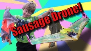 Project Sausage Drone Stage 2  Sausage Parachute Drop [upl. by Frere]