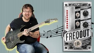 Digitech FreqOut Pedal Review [upl. by Jaehne]