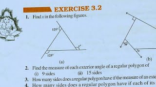 Class 8th maths l Exercise 32 l Chapter 3 l NCERT l Solution l understanding Quadrilateral [upl. by Donny874]