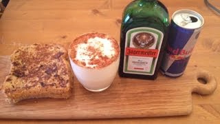 JAGERMEISTER EGGNOG  JAGERBOMB FRENCH TOAST RECIPE [upl. by Ferdinande]