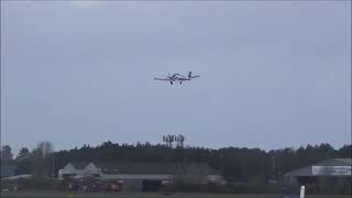 Sonaca 200 GLKDM take off and Go Around at Blackbushe Airport on Fri 29 Mar 2024 [upl. by Pease]