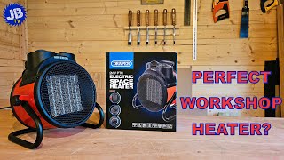 TOASTY WORKSHOP  Draper Electric Heater for the Workshop Garage and Small Space [upl. by Parish409]