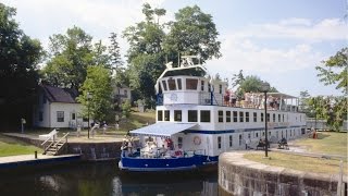 Kawartha Voyageur  Ontario Waterway Cruises  Rideau Cruise [upl. by Atteuqahs]