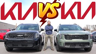 2024 Kia Telluride vs 2024 Kia Sorento Which SUV Should You Buy [upl. by Rhyne912]