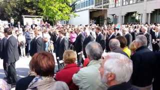 Landsgemeinde Glarus 2013 entrance [upl. by Yalcrab]