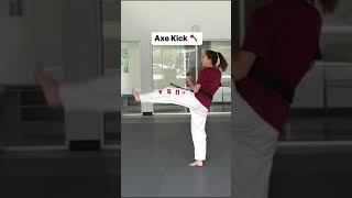 Beginner Taekwondo Kicks you should learn 🥋 [upl. by Tjader]