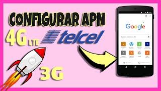 Internet APN Telcel 2020 Configurar APN 4G lte y 3G [upl. by Elysia]