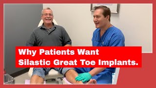 Surgical Treatment of the Great Toe Joint Patient Interview Part 33 [upl. by Gibbons]