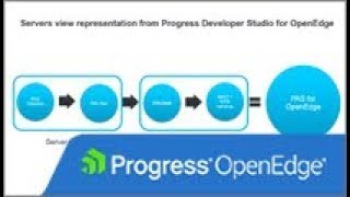 Servers view representation from Progress Developer Studio for OpenEdge [upl. by Gelb]