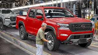 How They Produce the Massive New Nissan Frontier Inside Massive Factories [upl. by Annahaj958]