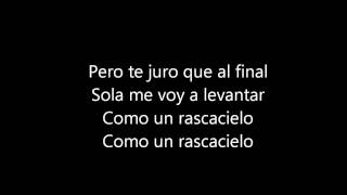 Rascacielo  Demi Lovato Spanish Version of Skyscraper Lyrics [upl. by Needan]