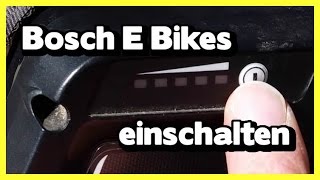 Bosch EBike einschalten  Wo ist denn nur der Powerknopf [upl. by Terrence]