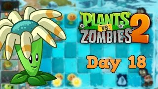 Plants vs Zombies 2  Frostbite Caves Day 18  Walkthrough [upl. by Aramoj653]