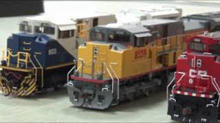 Athearn Genesis 20 HO Scale SD90Mac H Reivew  OVRTRAINSCOM [upl. by Robaina30]