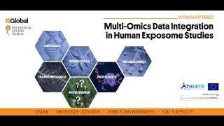 MultiOmics Data Integration in Human Exposome Studies  Session 2  dimensionality reduction [upl. by Gent902]