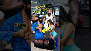 🏋Gym pranks Anatoly anatoly shorts youtubeshorts [upl. by Naivat67]