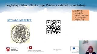 Latinski jezik 1 r SŠ klasična gimnazija početnici  Tarkvinije Prisko ind impf akt [upl. by Cohn]