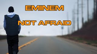 Not Afraid Eminem Lyrics [upl. by Enirual155]