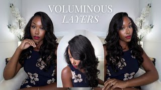 Transform Your Look with the Perfect Layered Wig from LUVME Hair [upl. by Ahsilek72]