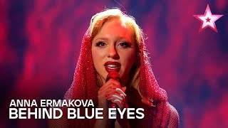 Anna Ermakova  Behind Blue Eyes ♥  Das Supertalent 2024 [upl. by Anrapa]