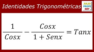 DEMOSTRACIÓN DE IDENTIDADES TRIGONOMÉTRICAS  Ejercicio 4 [upl. by Figge]