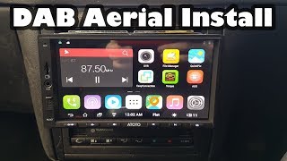 how to Install DAB in a car [upl. by Sheley]