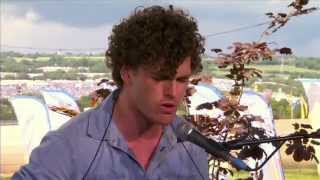 Vance Joy  Riptide at Glastonbury 2014 [upl. by Lladnyk]