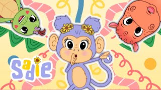 Silly Dance Party For Kids  Fun Nursery Rhyme with sadietvofficial [upl. by Nav]