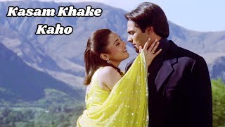 Kasam Khake Kaho  Kumar Sanu  Alka Yagnik  Dil Hai Tumhaara [upl. by Allenod]