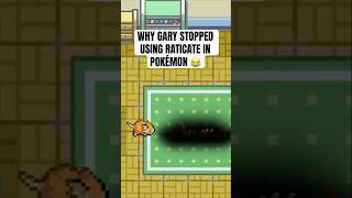 Why Gary stopped using Raticate in Pokemon pokemon shorts [upl. by Leerzej]