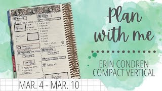 PLAN WITH ME  A5 compact vertical  PLANNERKATE STICKERS [upl. by Amr]