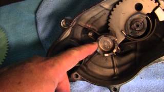 1 HOW TO FIX A JAMMED DIO ANY MOPED KICK STARTER OR GEAR [upl. by Ahsinelg]